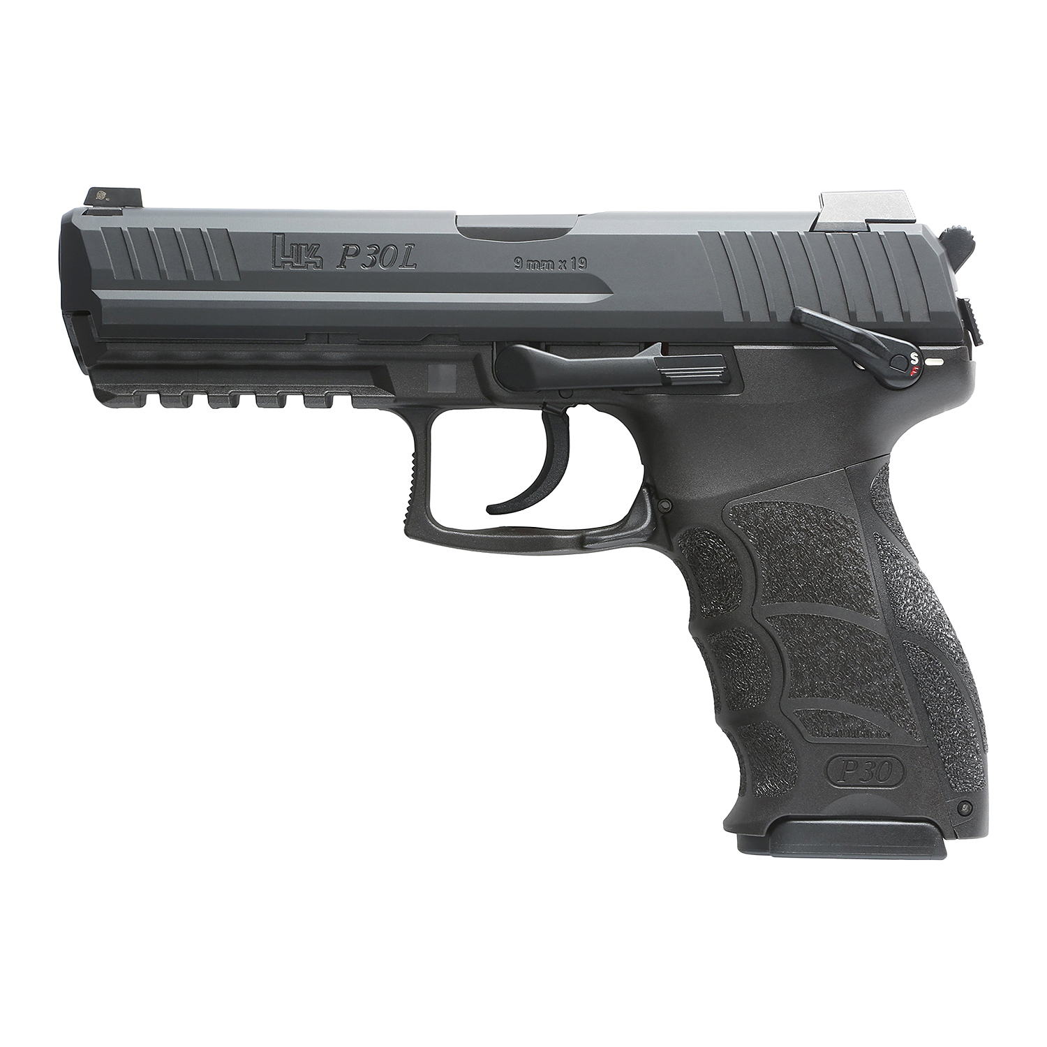 HK P30L S V3 DASA 9mm Pistol 4.45" Barrel, 10+1 Capacity