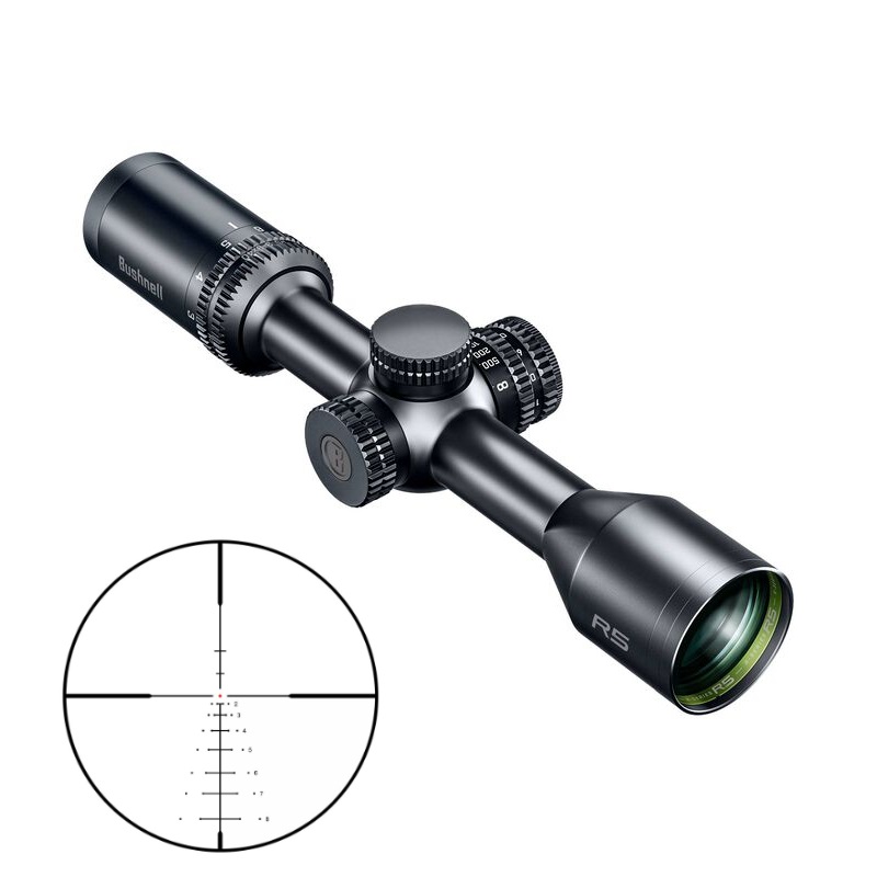Bushnell R5 3-9x40 Scope with DOA LRH800 Reticle