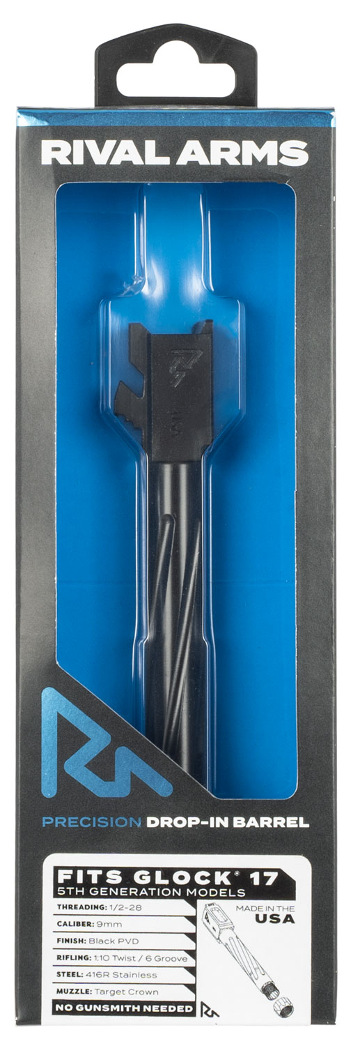 Rival Arms 9mm Match Grade Barrel for Glock 17 Gen5
