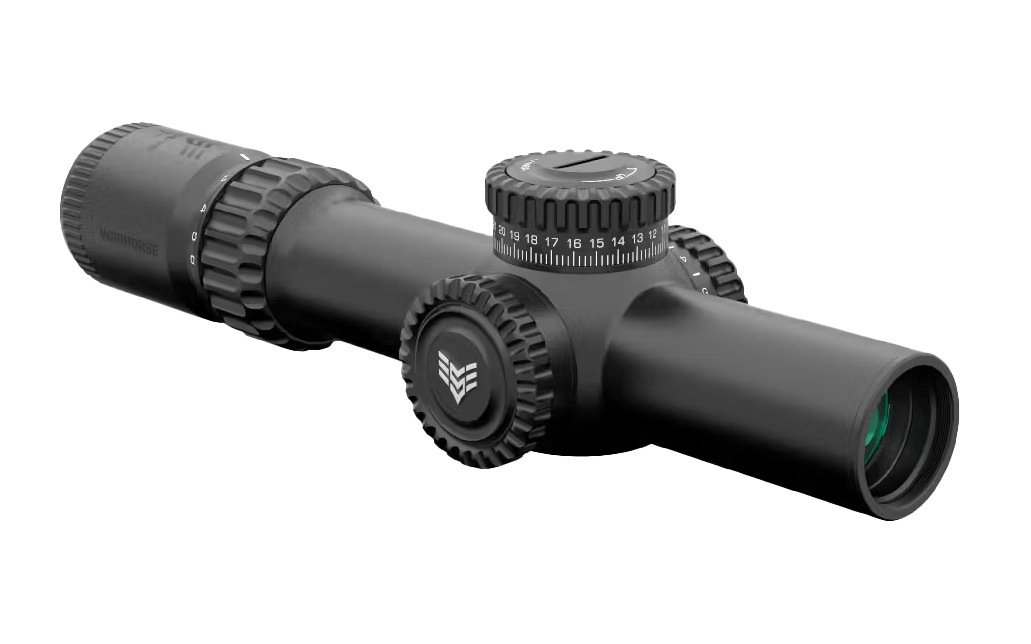 Swampfox Warhorse 1-6x24 Scope - FFP Red MOA