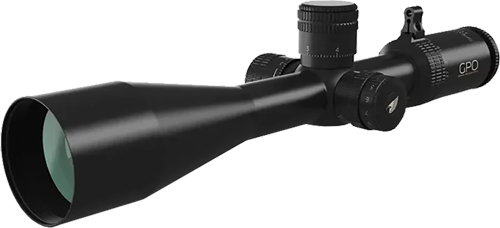 GPO GPOTAC 4.5-27x50 Illuminated Rifle Scope, PLR Reticle