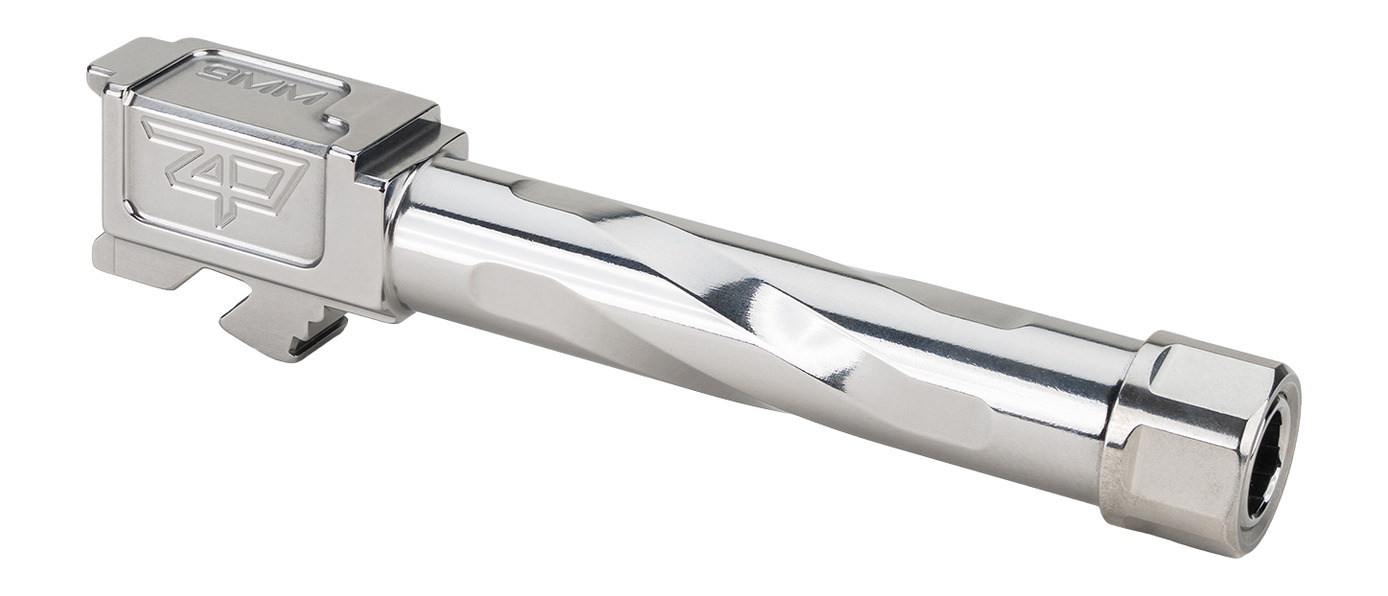 Zaffiri Precision Threaded Barrel for Glock 19 Stainless Steel