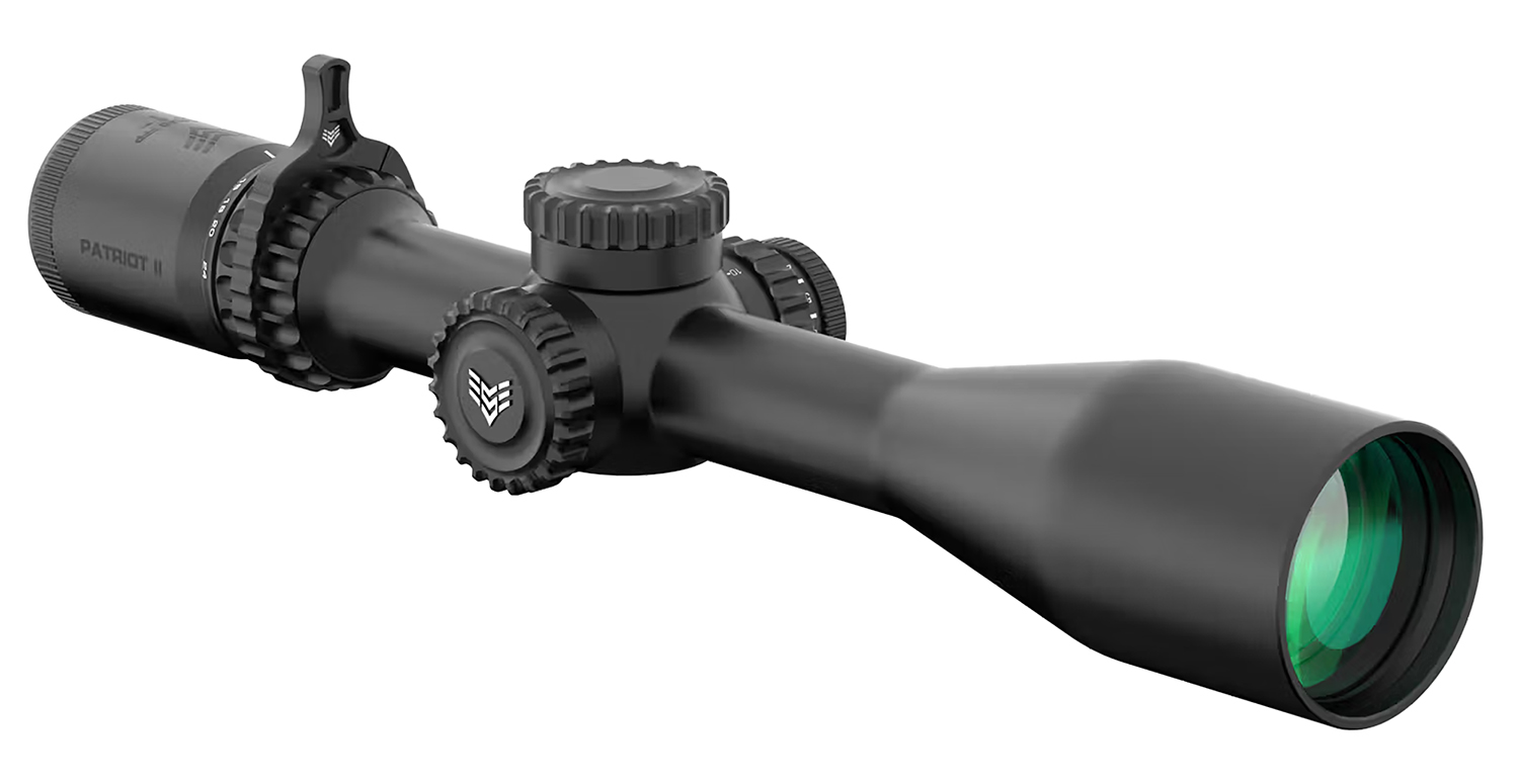 Swampfox Optics Patriot II 6-24x50mm Scope Clean Cross MOA