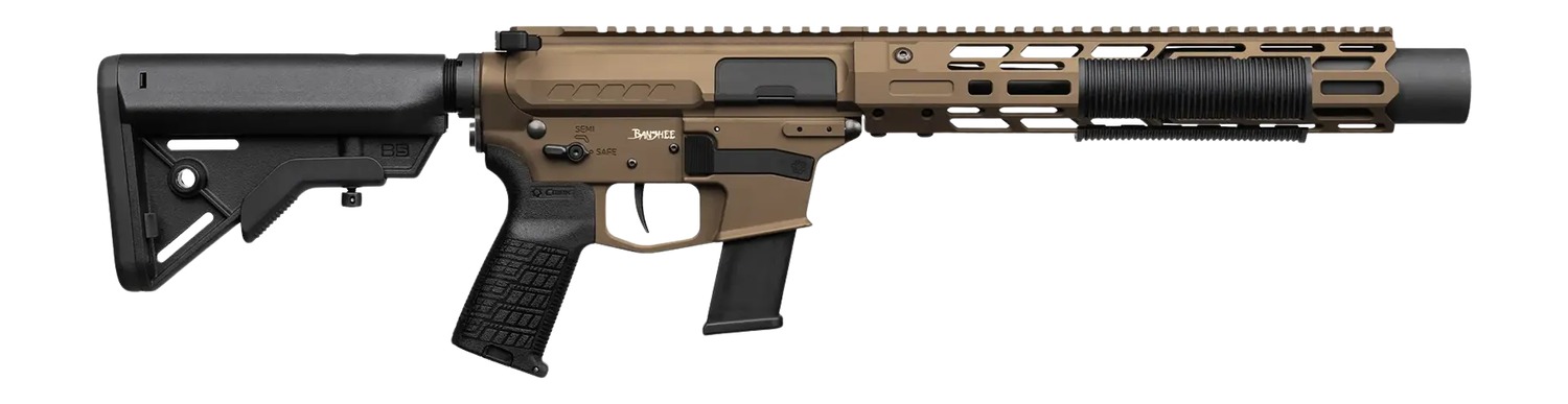 CMMG Banshee MkG .45 ACP AR Pistol 13+1 Midnight Bronze