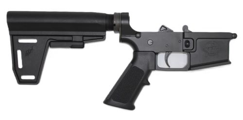 Great Lakes AR15 Pistol Lower Receiver Braced Black