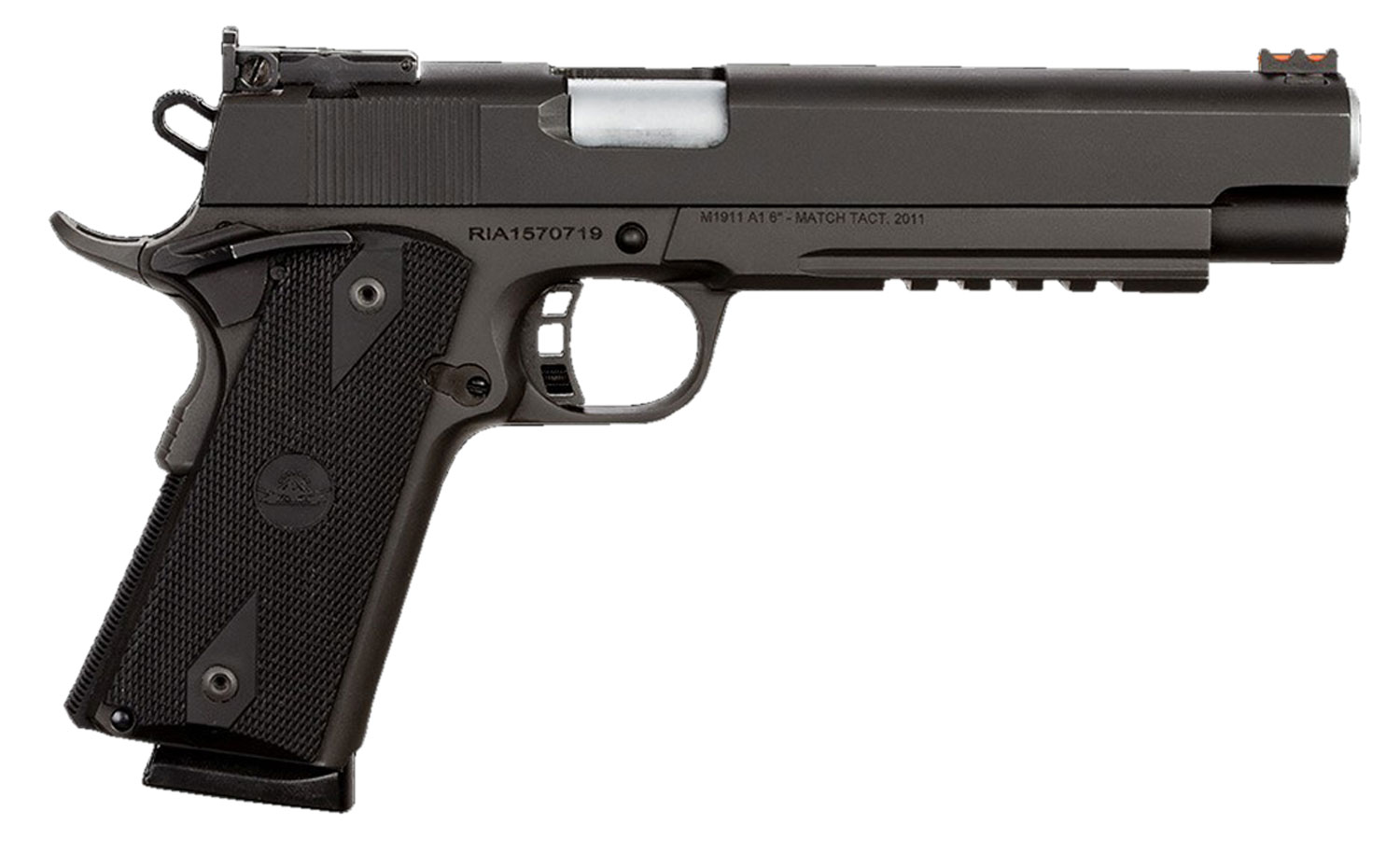 Rock Island Pro Ultra Match 1911 Pistol 45 ACP 6 in. Black Parkerized 8 rd. - No Credit Card Fees - Low, flat rate shipping