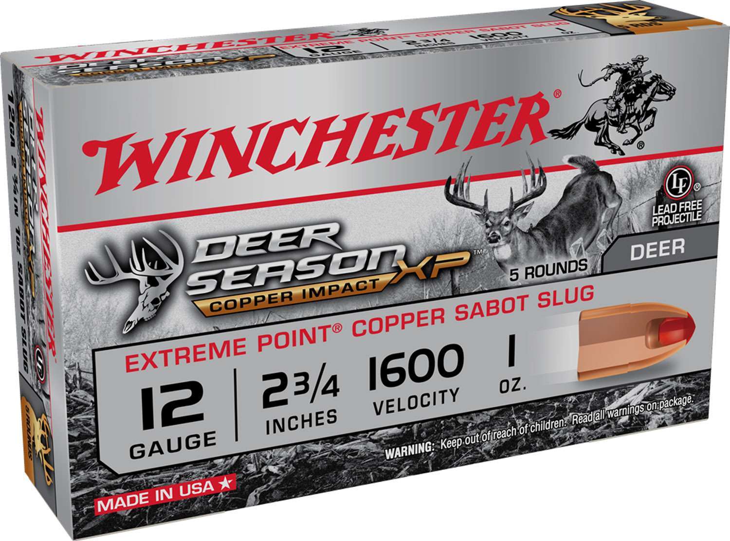 winchester 12 Gauge SLUG – 5rd