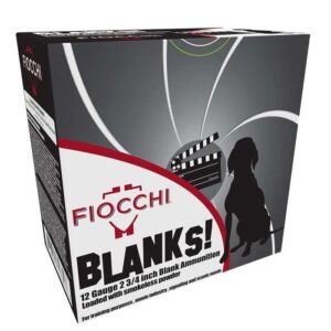Fiocchi 12GA 2-3/4" Blank Shotgun Shells - 25 Rounds