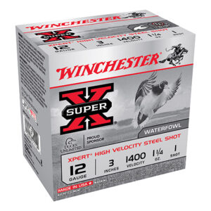Winchester Xpert HV Steel 12GA 3" Shotgun Shells - 25 Rounds
