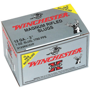Winchester Super-X 12 Gauge 3" Rifled Slug Ammo