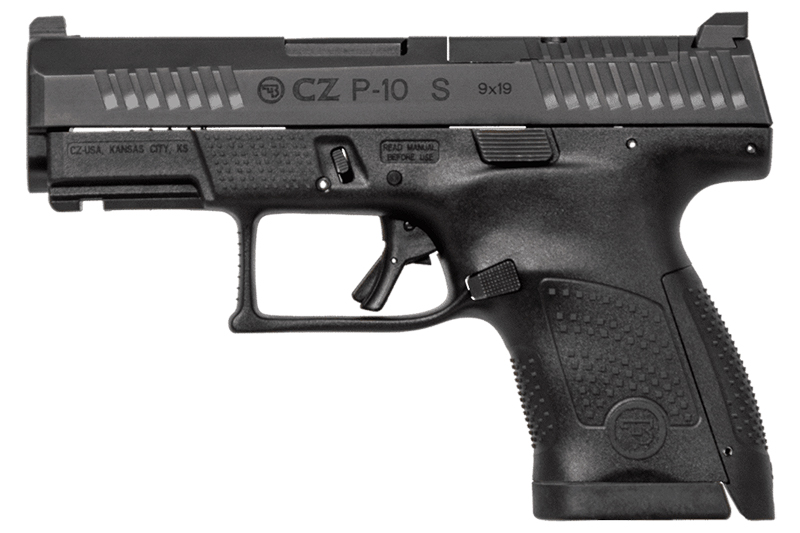 CZ P-10 S 9mm 3.5" Black Subcompact Pistol