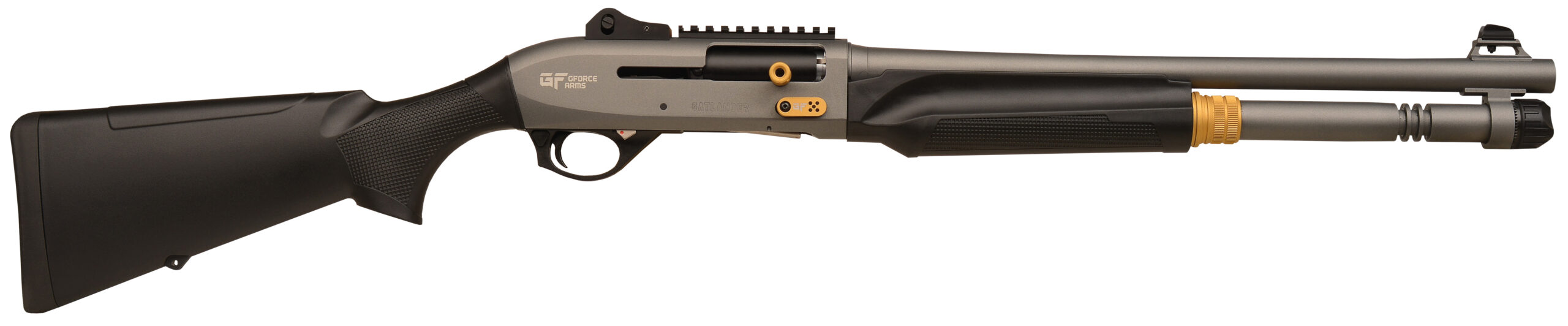 GForce Gatlander 12GA Semi-Auto Shotgun, 18.5" Barrel