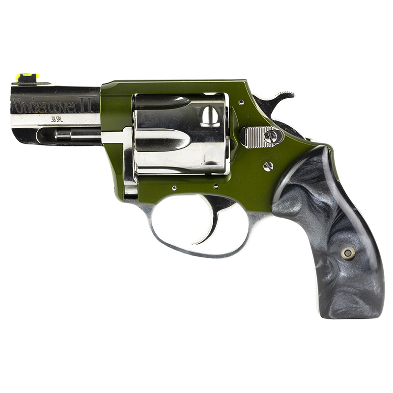 Char Undercover II 38SP 2.2" ODG/Pearl 6rd - Charter Arms