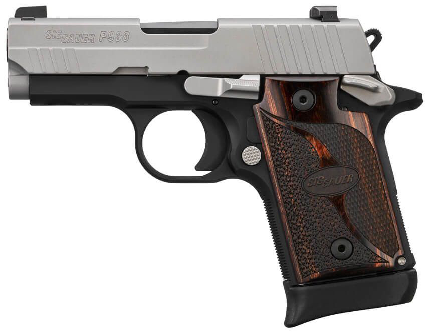 SIG P938 9mm Pistol Two-Tone SAO XRAY3 Night Sights