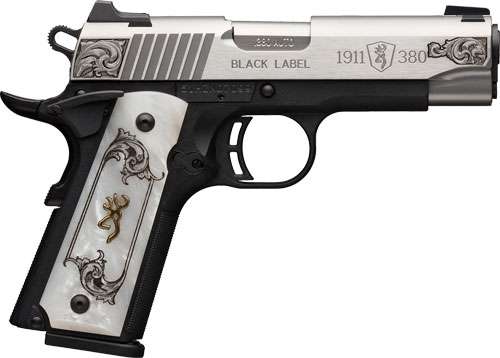 Browning 1911-380 Black Label Medallion .380 ACP Pistol