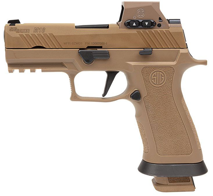 SIG Sauer M18 9mm XFrame Pistol with ROMEO-M17 Red Dot