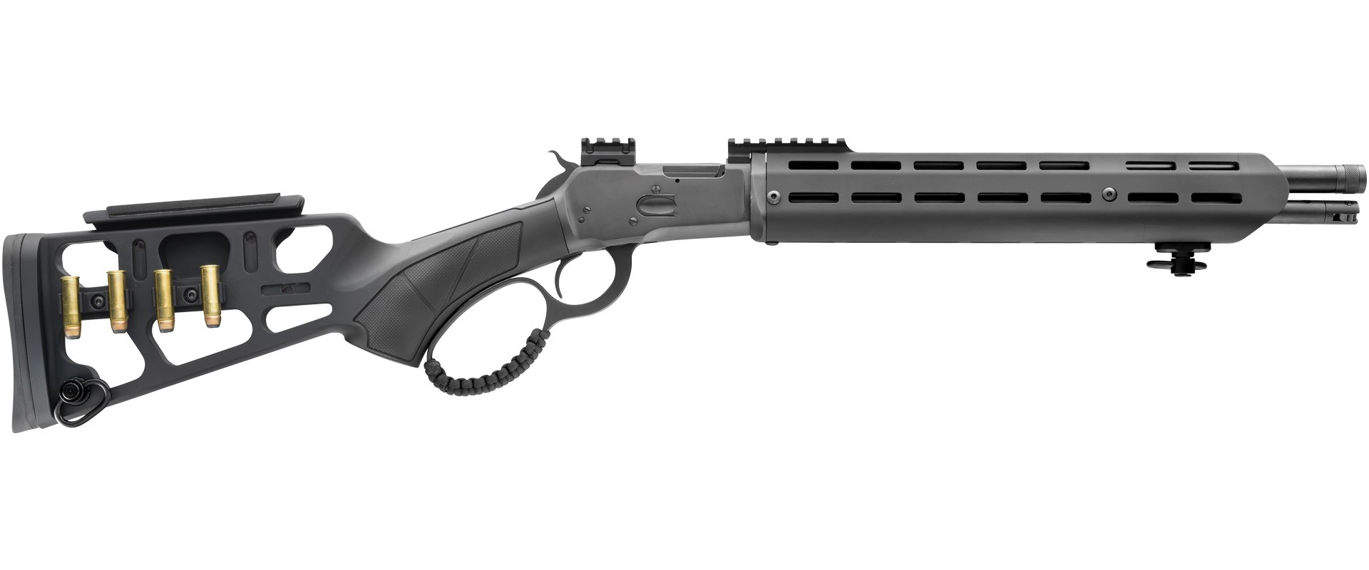 CHIAPPA FIREARMS 1892 TACTICAL 44MAG 16″ BLK TB - No Credit Card Fees - Low, flat rate shipping