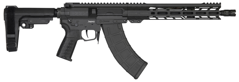 CMMG Banshee MK47 Pistol 7.62X39 12.5 Armor BLK