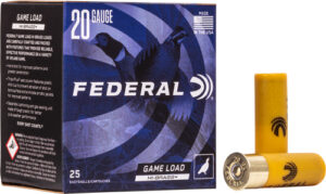 Federal Game Load 20 Gauge 2.75" Shotgun Shells #5