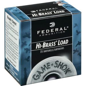 Federal Game-Shok 20 Gauge Hi-Brass 4 Shot 25 rd.