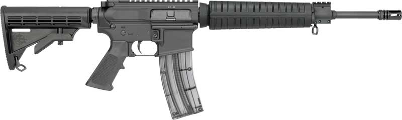 RRA LAR-22 MID A4 ALUM 22LR – 6 POS STK 16″ BBL BLACK - No Credit Card Fees - Free Shipping