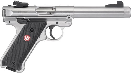 Ruger Mark IV Target .22 LR 5.5" SS Threaded Bull Barrel