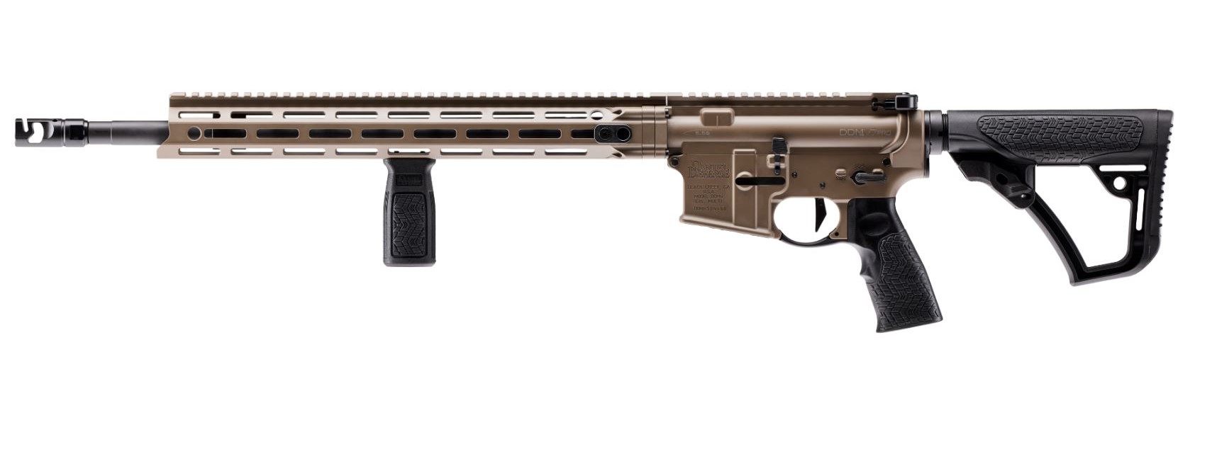 Daniel Defense DDM4 V7 Pro 5.56mm FDE Rifle