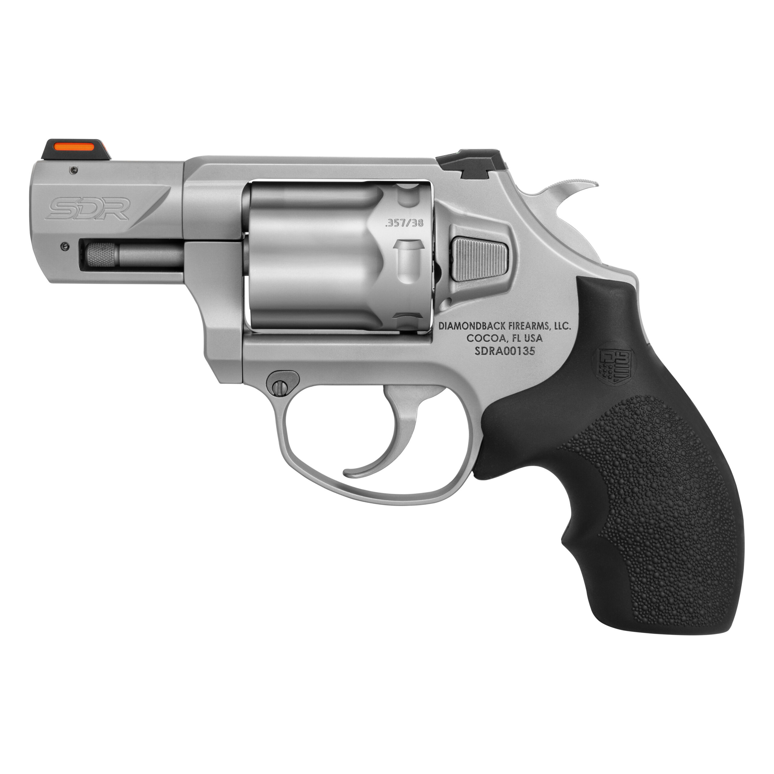 Diamondback SDR Handgun .357 Mag/.38 Spl (+P) 6rd Capacity 2″ Barrel SA/DA Stainless Finsh - No Credit Card Fees - Low, flat rate shipping