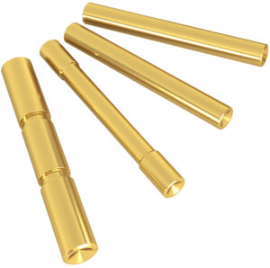 Cross Armory Glock Gen4 Gold Dimpled 4 Pin Set