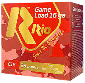 Rio Ammunition 16 Gauge Game Load Shotgun Shells