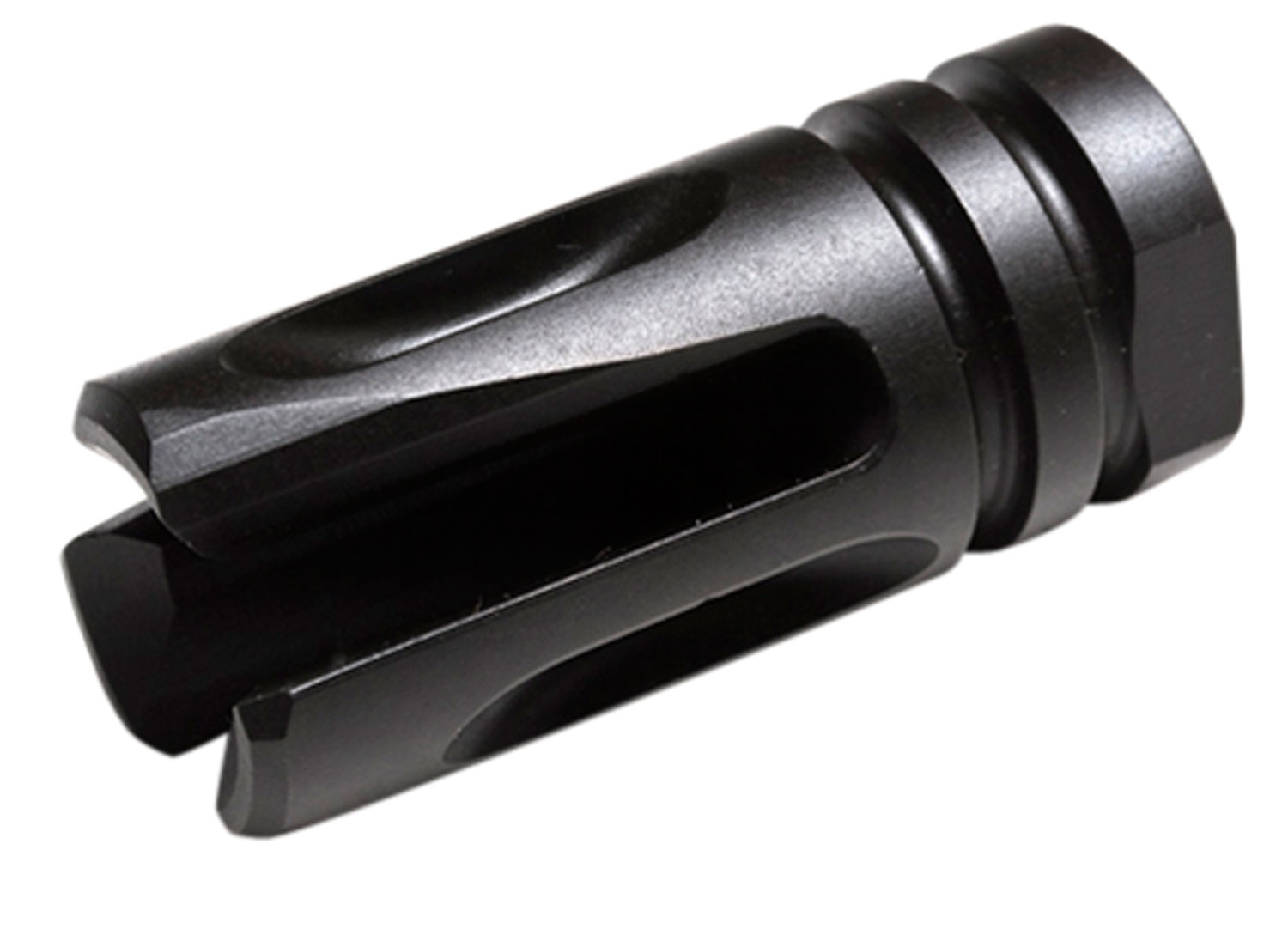 Wilson Combat TRATHG68 Accu-Tac Flash Hider Black Matte Melonite Steel with 5/8″-24 tpi Threads, 1.99″ OAL & .865″ Diameter for 30 Cal AR-Platform