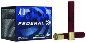 Federal Game-Shok .410 Bore 3" 7.5 Shot Shells - 25 Box