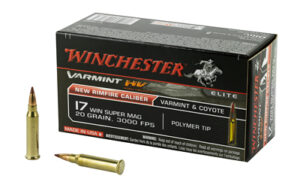 Winchester Varmint HV 17 WSM 20gr Rimfire Ammo