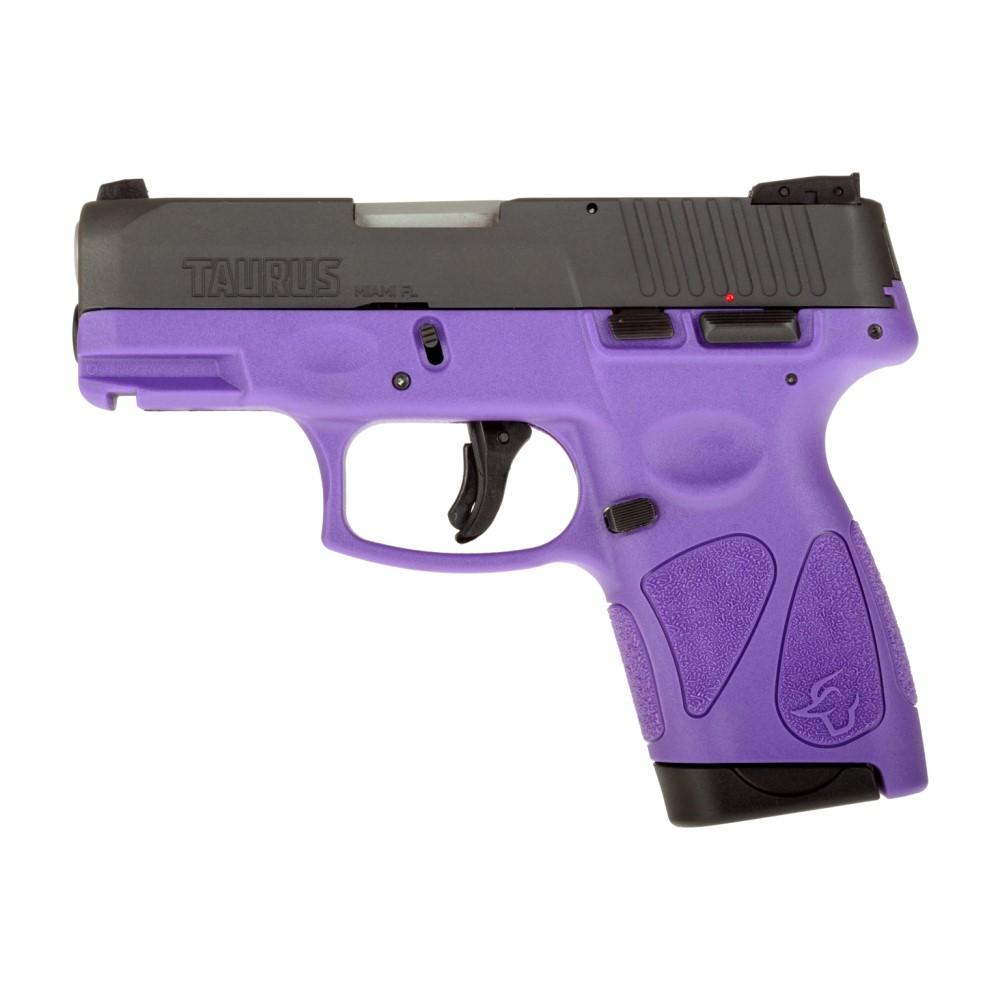 Taurus G2S 9mm Luger Pistol - 7rd, Dark Purple Grip