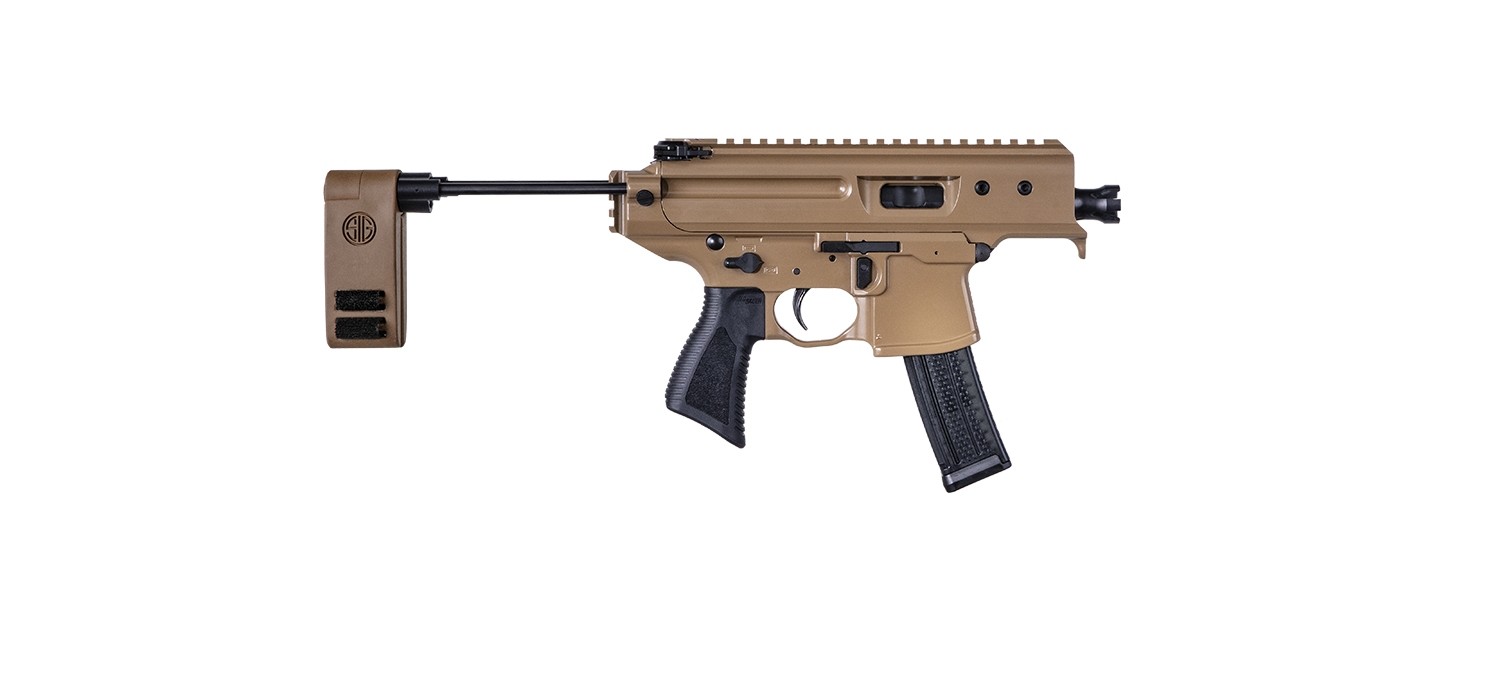 SIG Sauer MPX Copperhead 9mm AR Pistol - 3.5" Barrel