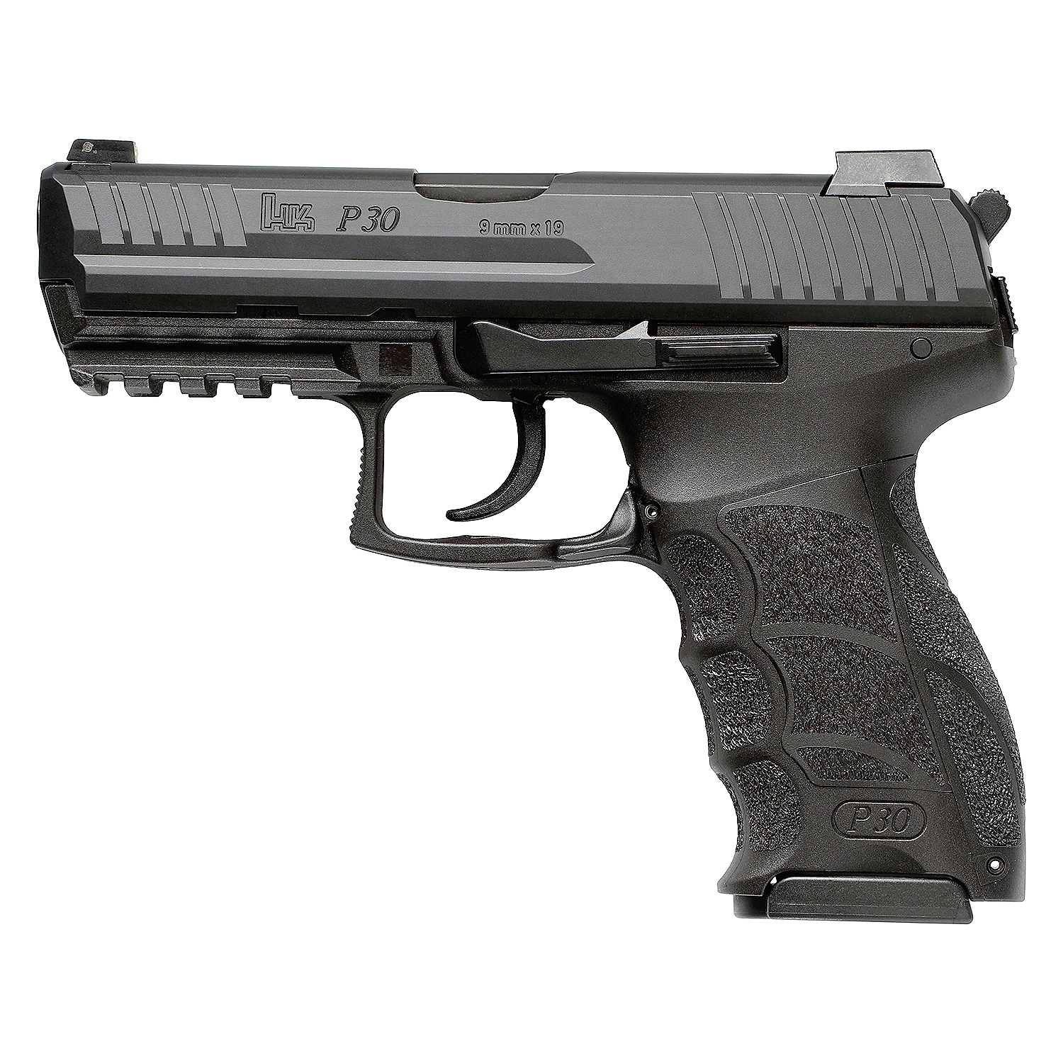 HK P30 V3 DA/SA 9mm Pistol - 3.85" Barrel, 10+1 Rounds