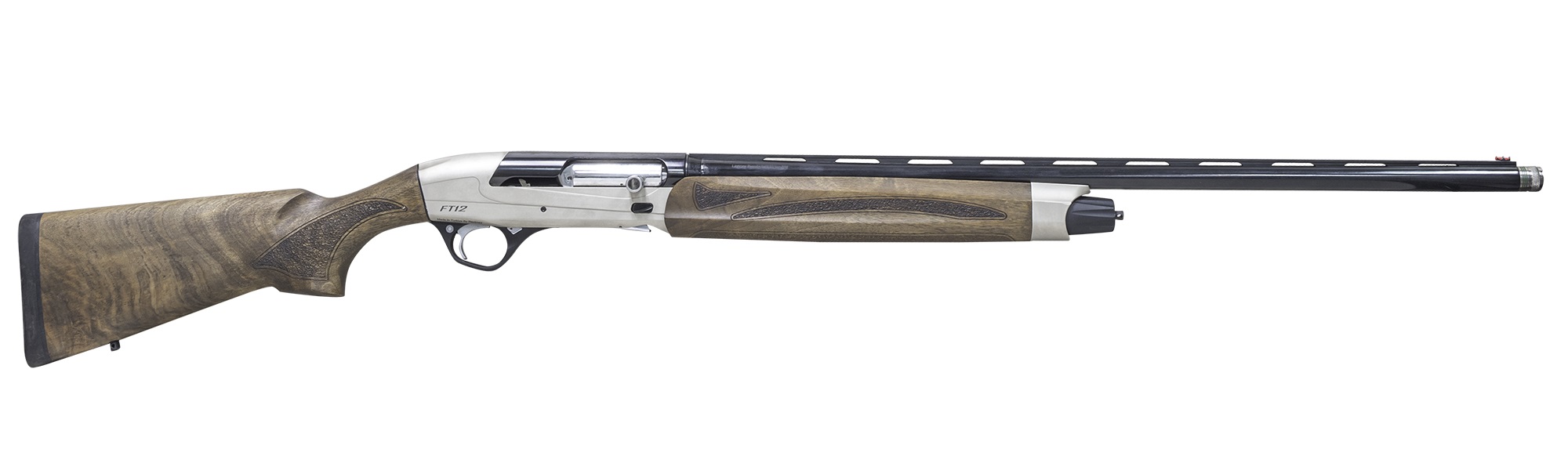 Pointer Field Tek 12 Shotgun 12 ga. 28 in. Silver / Wood - No Credit Card Fees - Low, flat rate shipping