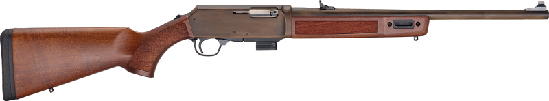Henry Homesteader M-LOK Brushed Bronze Rifle 9mm Luger 10rd Magazine(1) 16.37″ Threaded Barrel Walnut Glock Magazine Well - No Credit Card Fees - Free Shipping
