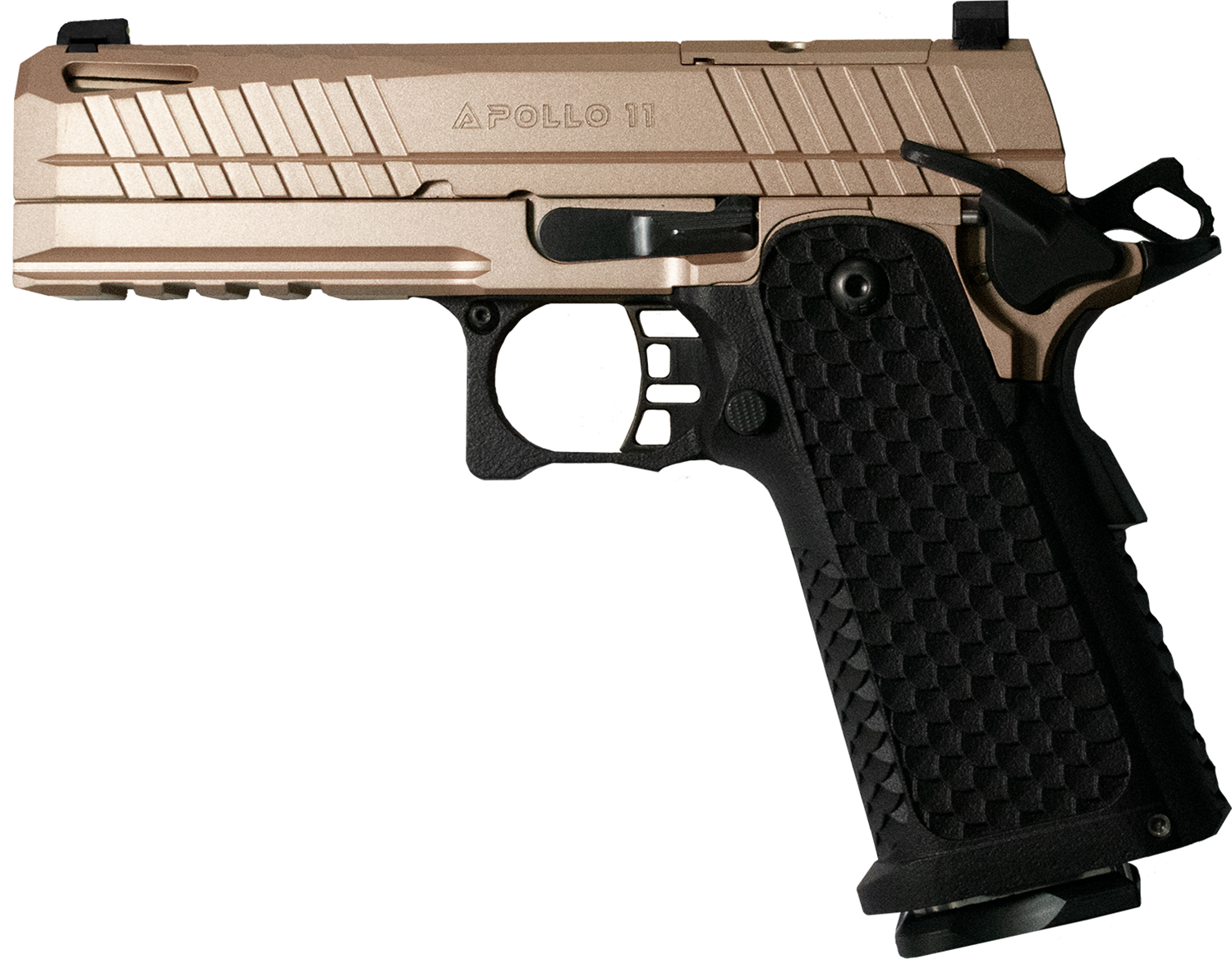 LFA Apollo 11 Full Size Pistol – 9mm | Rose Blush | 5″ | 1x17rd Mag - No Credit Card Fees - Low, flat rate shipping