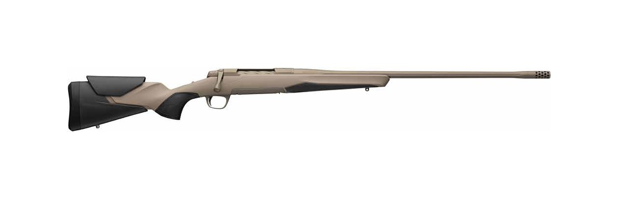 BROWNING X-BOLT 2 SPEED 6.8WST – 24″ FDE/DESERT SHADOW - No Credit Card Fees - Free Shipping