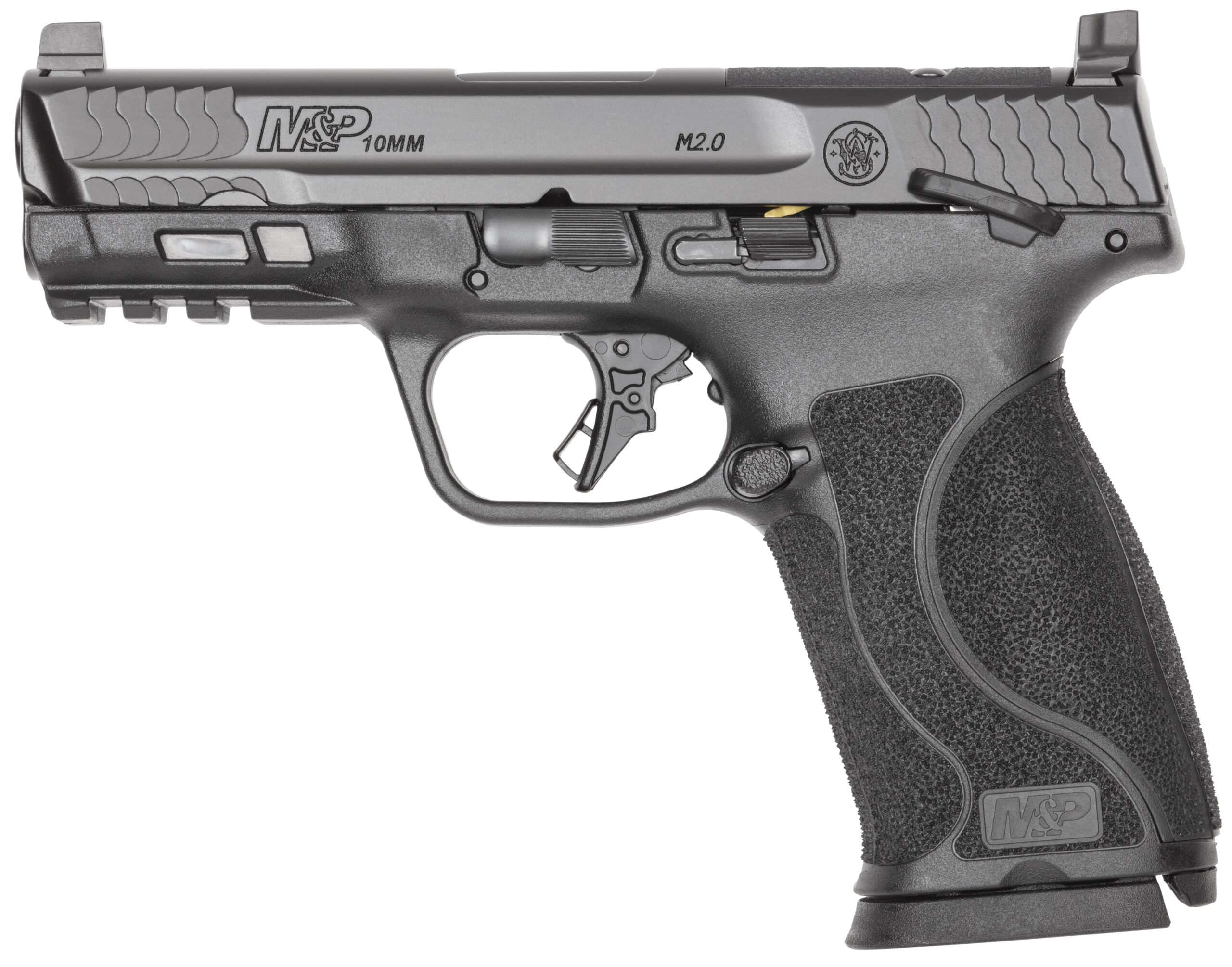 S&W M&P 10MM M2.0 4″ FS – 10-SHOT ARMORNITE W/SAFETY - No Credit Card Fees - Free Shipping