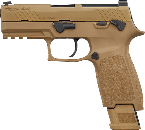 SIG Sauer M18 Commercial 9mm Pistol - 10rd Coyote