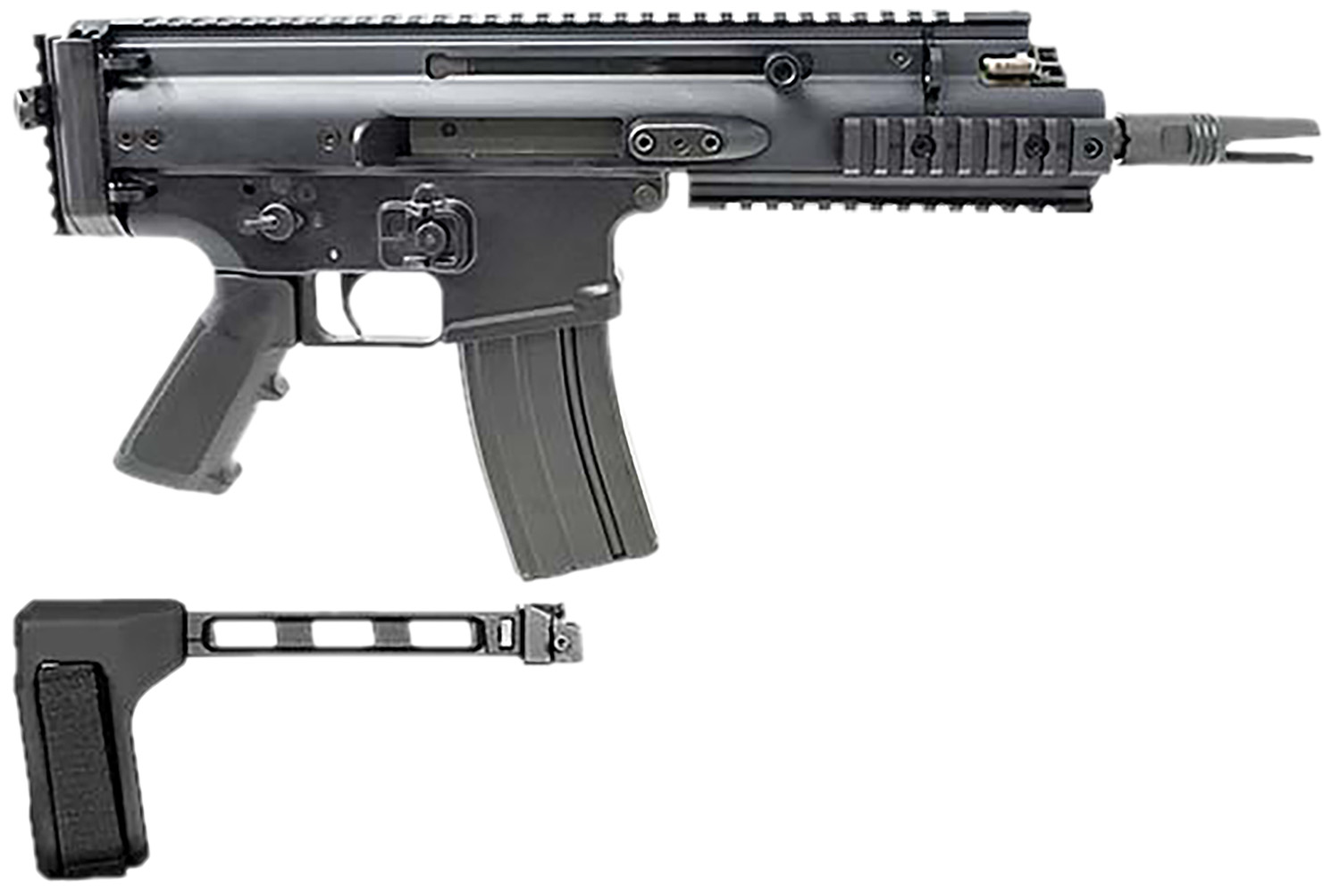 FN SCAR 15P .300 Blackout Pistol with SB Tactical Brace