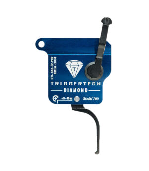 TriggerTech Diamond Black Flat Trigger for Remington 700 LH