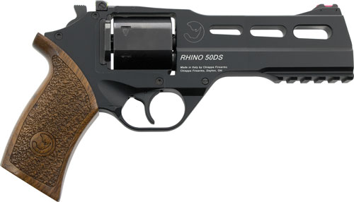 CHIAPPA RHINO 50DS 9MM – 5″ ADJ. SIGHT BLACK/WALNUT - No Credit Card Fees - Low, flat rate shipping