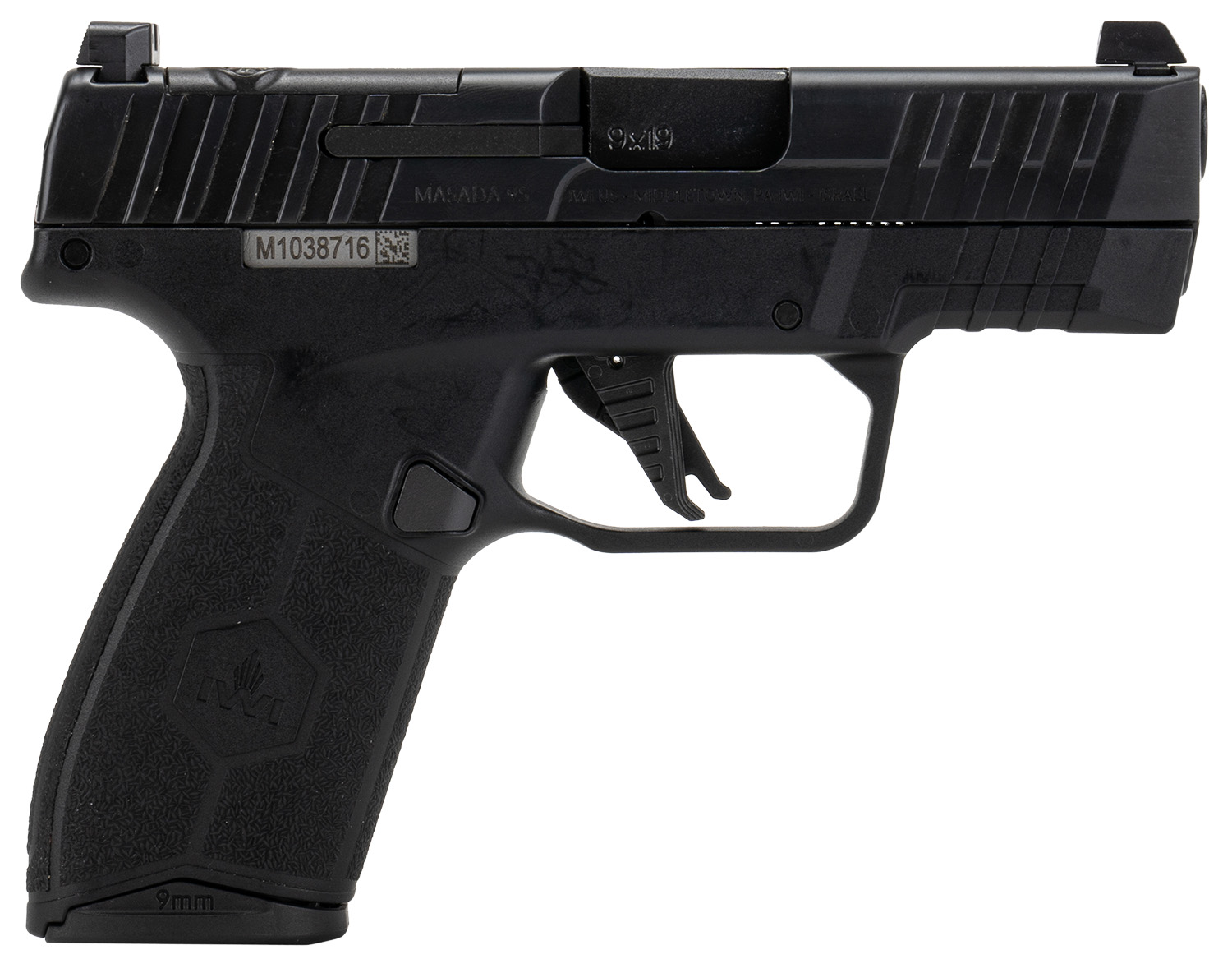 IWI Masada Slim Elite 9mm Pistol - Optic Ready Compact