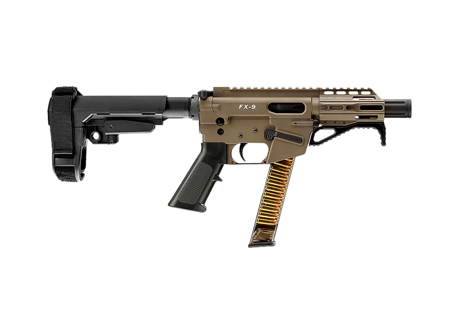 FREEDOM ORDNANCE FX9P4S-FDE FX9P 9mm Luger 31+1 4″ Flat Dark Earth - No Credit Card Fees - Low, flat rate shipping