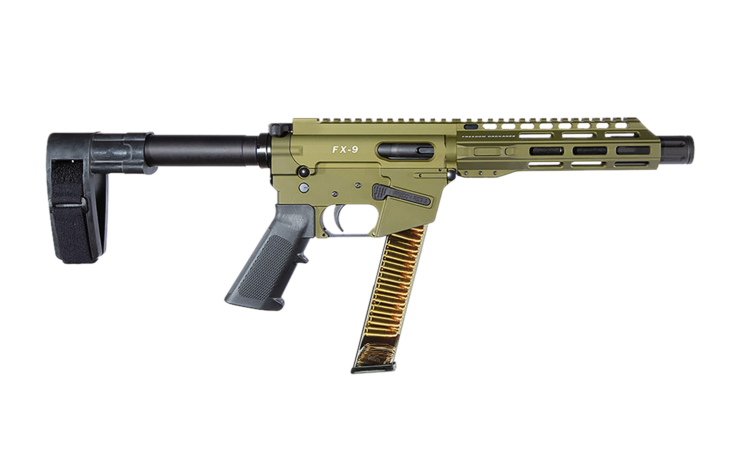 Freedom Ordnance FX9P 8" AR Pistol OD Green