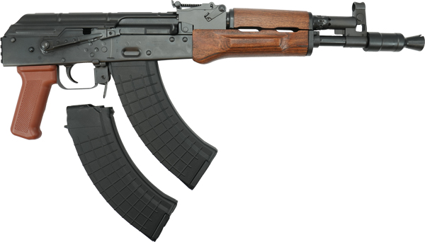 Pioneer Arms Hellpup Pro AK Pistol - 7.62x39 Wood Furniture