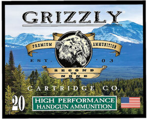 Grizzly Ammo .38 Special+P 148gr FMJFP - 20 Rounds